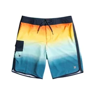 Spodenki męskie - Męskie Szorty BILLABONG 73 FADE PRO BDSH EBYBS00105-GLD – Wielokolorowy - miniaturka - grafika 1