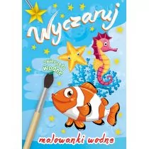 Skrzat Wyczaruj zwierzęta wodne. Malowanki wodne praca zbiorowa - Kolorowanki, wyklejanki - miniaturka - grafika 2