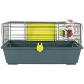 Klatki dla gryzoni - Zolux klatka dla królika CLASSIC Seledynowa 58cm - miniaturka - grafika 1