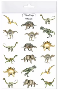 Tatuaże zmywalne Dinozaury - Mama Maluje - Zabawki kreatywne - miniaturka - grafika 1