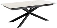 Stoły - Stół Irwine 200/240x100cm white Akranes - miniaturka - grafika 1