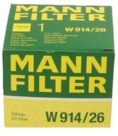 Filtry oleju - MANN Filter FILTR OLEJU MANN W914/26 - miniaturka - grafika 1