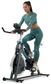 Rowery treningowe - Rower spiningowy Indoor Cycling HS-045IC Bravo niebieski - miniaturka - grafika 1