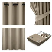 Zasłony - Zasłona, beżowy, 140x175, 1szt. - miniaturka - grafika 1