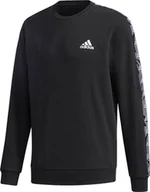 Bluzy męskie - Bluza męska adidas Essentials Tape Sweatshirt czarna GD5448-S - miniaturka - grafika 1