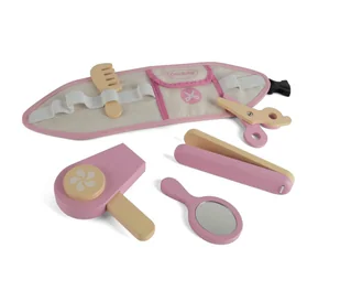 Drewniany zestaw pas fryzjerski DANTOY - Zabawy w naśladowanie dorosłych - miniaturka - grafika 1