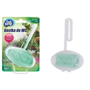 Kostka do WC 40 g ZIELONY LAS CT - Środki do WC - miniaturka - grafika 1