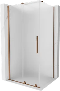 Mexen Velar kabina prysznicowa rozsuwana 110x85 cm, szron, różowe złoto - 871-110-085-31-55 - Kabiny prysznicowe - miniaturka - grafika 1