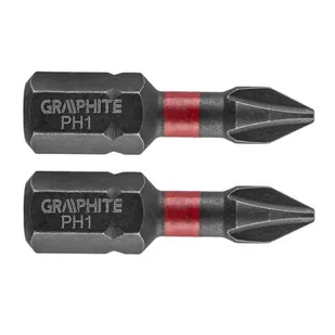 Topex Grupa sp. z o.o. S.K. Bity udarowe PH1x25mm 2szt. 56H500 - Narzędzia warsztatowe - miniaturka - grafika 1