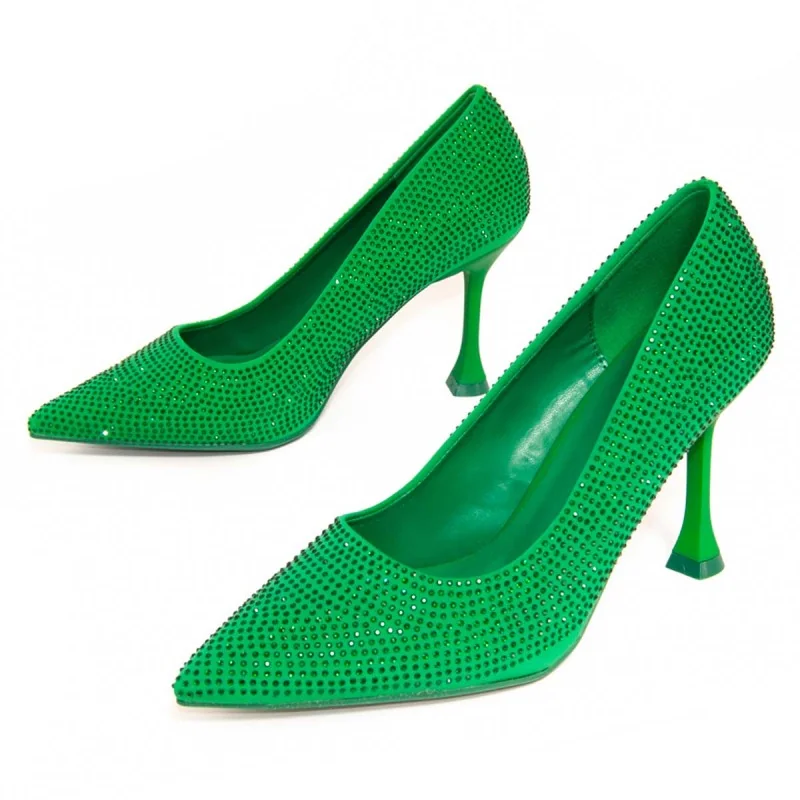 Buty na obcasie Montevita Vestiusal Green Rozmiar 36