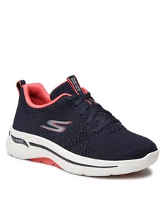 Skechers Sneakersy Unify 124403/NVCL Granatowy - Sneakersy damskie - miniaturka - grafika 1