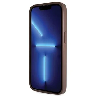 Guess GUHCP15XP4TDSCPW iPhone 15 Pro Max 6.7" brązowy/brown hardcase Crossbody 4G Metal Logo - Etui i futerały do telefonów Guess GUHCP15XP4TDSCPW iPhone 15 Pro Max 6.7" brązowy/brown hardcase Crossbody 4G Metal Logo - Etui i futerały do telefonów - miniaturka - grafika 1