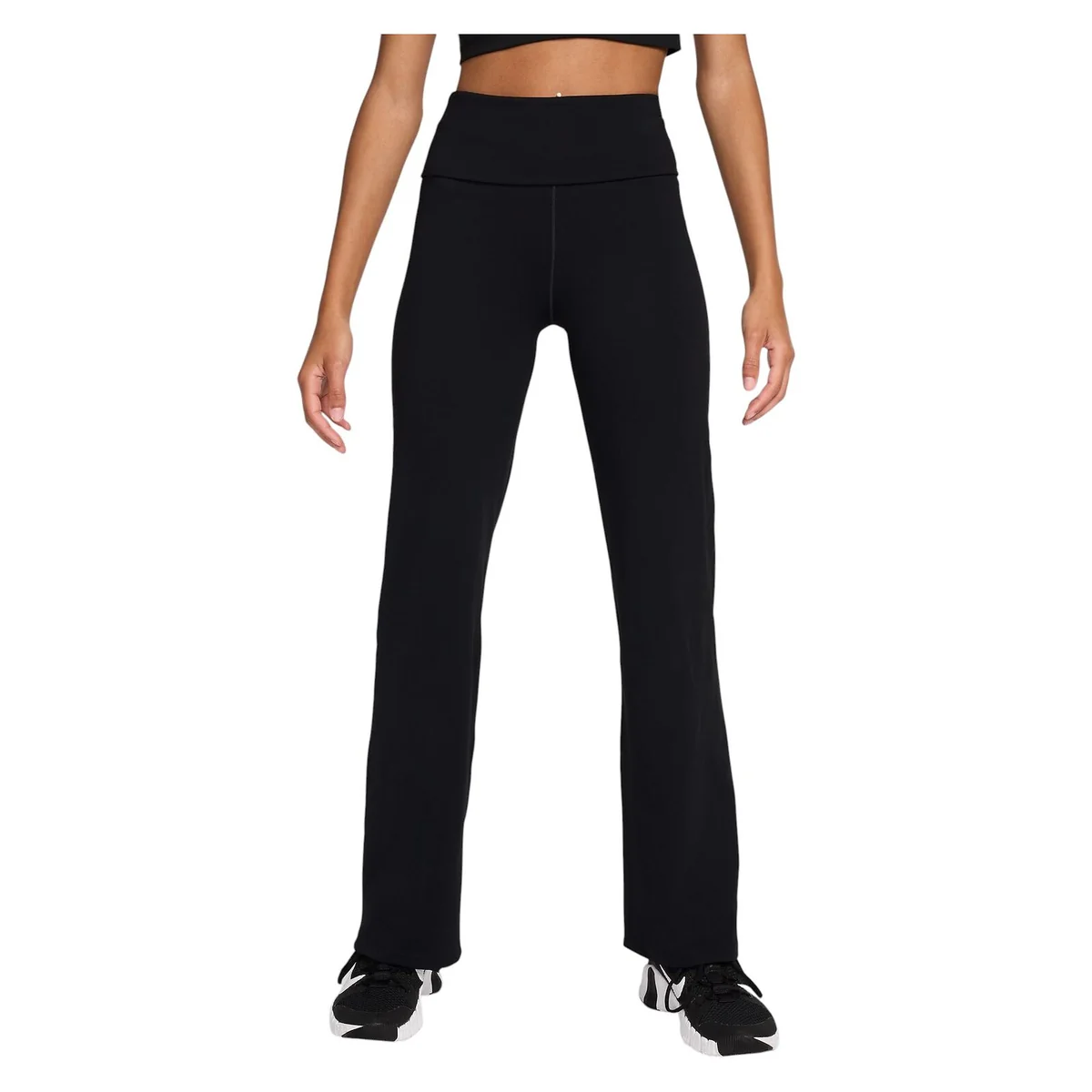 Spodnie damskie NIKE W NK DF ONE HR FLDOVR PANT S