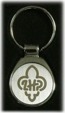 Breloczek Polska Firma Brelok z logo ZHP grawerowany