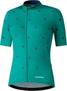 Koszulki rowerowe - Shimano Sumire SS Jersey Women, petrol XL 2022 Koszulki kolarskie - grafika 1