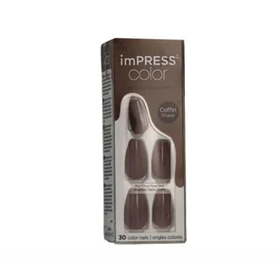 Kiss imPRESS Color Coffin Shape Sztuczne paznokcie Odcień 507 Dusk Till Dawn Zestaw - Sztuczne paznokcie i akcesoria - miniaturka - grafika 1