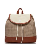 Plecaki - Roxy Plecak ERJBP04745 Beżowy - miniaturka - grafika 1