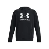 Bluzy męskie - Under Armour Rival Fleece Box Logo Hoodie, Bluza męska - miniaturka - grafika 1