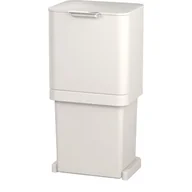 Kosze na śmieci - Joseph Joseph JJ Kosz do segregacji 60 l stone Totem Pop 30091 - miniaturka - grafika 1