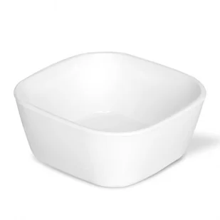 Miseczka Kwadratowa Na Dipy 7x7x3cm 100ml Biała Lumarko! - Miski i półmiski - miniaturka - grafika 1
