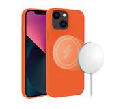 Etui i futerały do telefonów - Vivanco Mag Hype iPhone 13 (pomarańczowy) - miniaturka - grafika 1