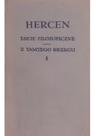 Filozofia i socjologia - Eseje filozoficzne Z tamtego brzegu I - miniaturka - grafika 1