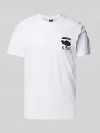 Koszulki męskie - T-shirt z nadrukiem z tyłu model ‘Burger’ - miniaturka - grafika 1
