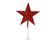 Ozdoby bożonarodzeniowe - Gwiazda choinkowa czerwona - 23 cm - 1 szt. - miniaturka - grafika 1