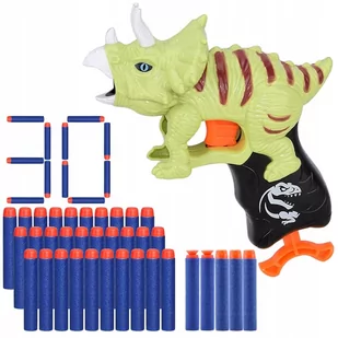 Wyrzutnia Blaze Storm Zmi.Zc7125 Dinozaur + 30 Strzałek Niebieskich - Zabawki militarne - miniaturka - grafika 1