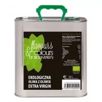 OLIWA Z OLIWEK EXTRA VIRGIN BIO 2,5 L -FLAVOURS & COLOURS - Olej spożywczy - miniaturka - grafika 1