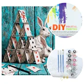 Malowanie po numerach - Malowanie po numerach W6447 Zając - miniaturka - grafika 1