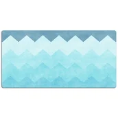 Podkładki na biurko - Podkładka na biurko Geometryczny zygzak 120x60 cm - miniaturka - grafika 1