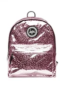 Plecaki - hype Uniseks różowy holograficzny Leopard Crest plecak, jeden rozmiar, różowy, Rozmiar Uniwersalny - miniaturka - grafika 1