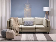 Sofy i kanapy - Beliani Sofa modułowa 3-osobowa beżowa FEVIK 195358 - miniaturka - grafika 1