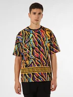 Koszulki męskie - Carlo Colucci - T-shirt męski, wielokolorowy - miniaturka - grafika 1