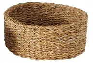 Dekoracje domu - Kosz Ozdobny Z Trawy Morskiej 20 Cm Sophy - miniaturka - grafika 1