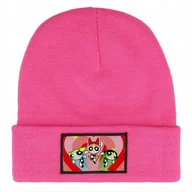 Czapki damskie - Czapka Zimowa Dziecięca ENERGIA ATOMÓWEK Kreskówki Prezent Wzory Różowa - miniaturka - grafika 1