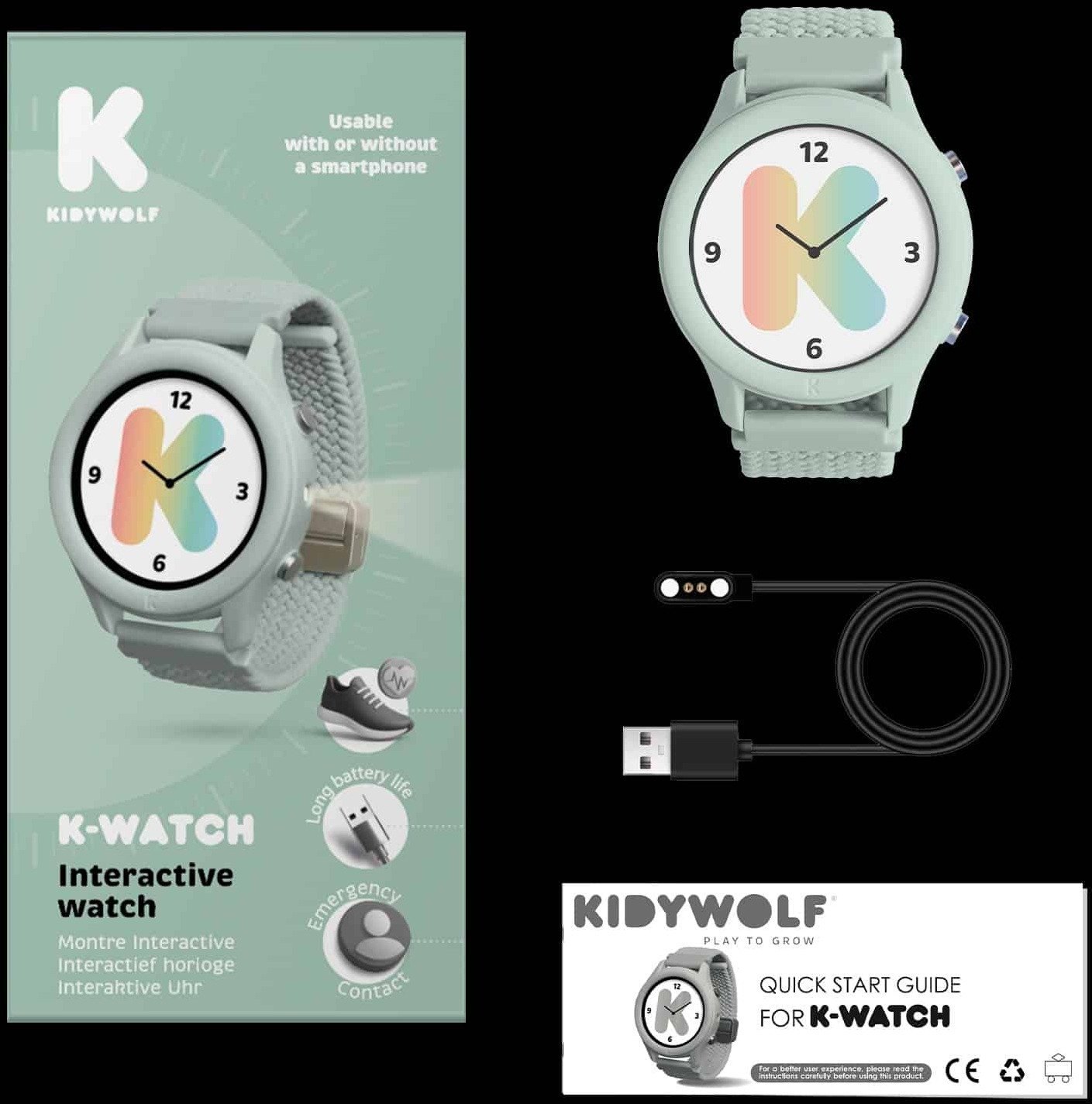 Kidywolf Smart-Watch green