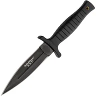 Noże - Smith & Wesson HRT 9" Czarny Nóż z Podwójnym Ostrzem do Buta - Pudełko SWHRT9B - miniaturka - grafika 1