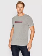 Koszulki męskie - Tommy Hilfiger T-Shirt UM0UM02348 Szary Regular Fit - miniaturka - grafika 1