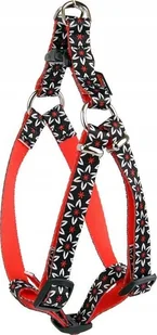 Dino DINO SZELKI TAŚMA REG. IVO 25mm KWIAT dł. 60-90cm - Szelki dla psów - miniaturka - grafika 1
