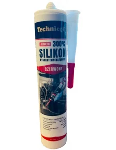 Silpac TECHNIQLL WYSOKOTEMPERATUROWY CZERWONY 300ML TECHNIQLL S-105 - Silikony - miniaturka - grafika 1