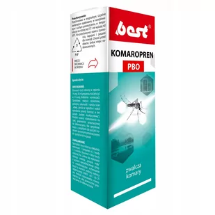 Best-Pest Oprysk na komary i kleszcze do ogrodu Komaropren PBO 50ml. - Zwalczanie i odstraszanie szkodników - miniaturka - grafika 1