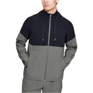 Kurtki i kamizelki sportowe męskie - Kurtka sportowa męska Under Armour Recover Woven Warm-Up - miniaturka - grafika 1