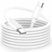 Kable USB - SZYBKI KABEL USB-C-USB-C MOCNY PRZEWÓD DO TELEFONU KOMPUTERA 100W 200cm PD - miniaturka - grafika 1