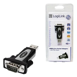 Logilink Adapter USB 2.0 na port szeregowy - Adaptery i przejściówki - miniaturka - grafika 5