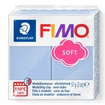 Staedtler FIMO soft, masa termoutwardzalna, 57 g, niebieska bryza - Masy plastyczne - miniaturka - grafika 1