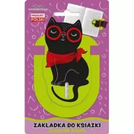Zakładki do książek - Henry Zakładka znacznik - Kot w okularach - miniaturka - grafika 1