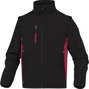Delta Plus Kurtka Softshell 96% poliester 4% Elastan. Odpinane Rękawy kolor niebiesko-czarny rozmiar S MYSE2BNPT MYSE2BNPT - Odzież robocza - miniaturka - grafika 1