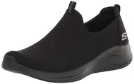 Trampki damskie - Skechers Damskie trampki Ultra Flex 3.0, czarne, 2 UK - miniaturka - grafika 1